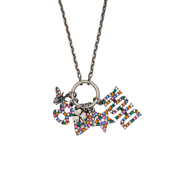 Metal Gray Necklace