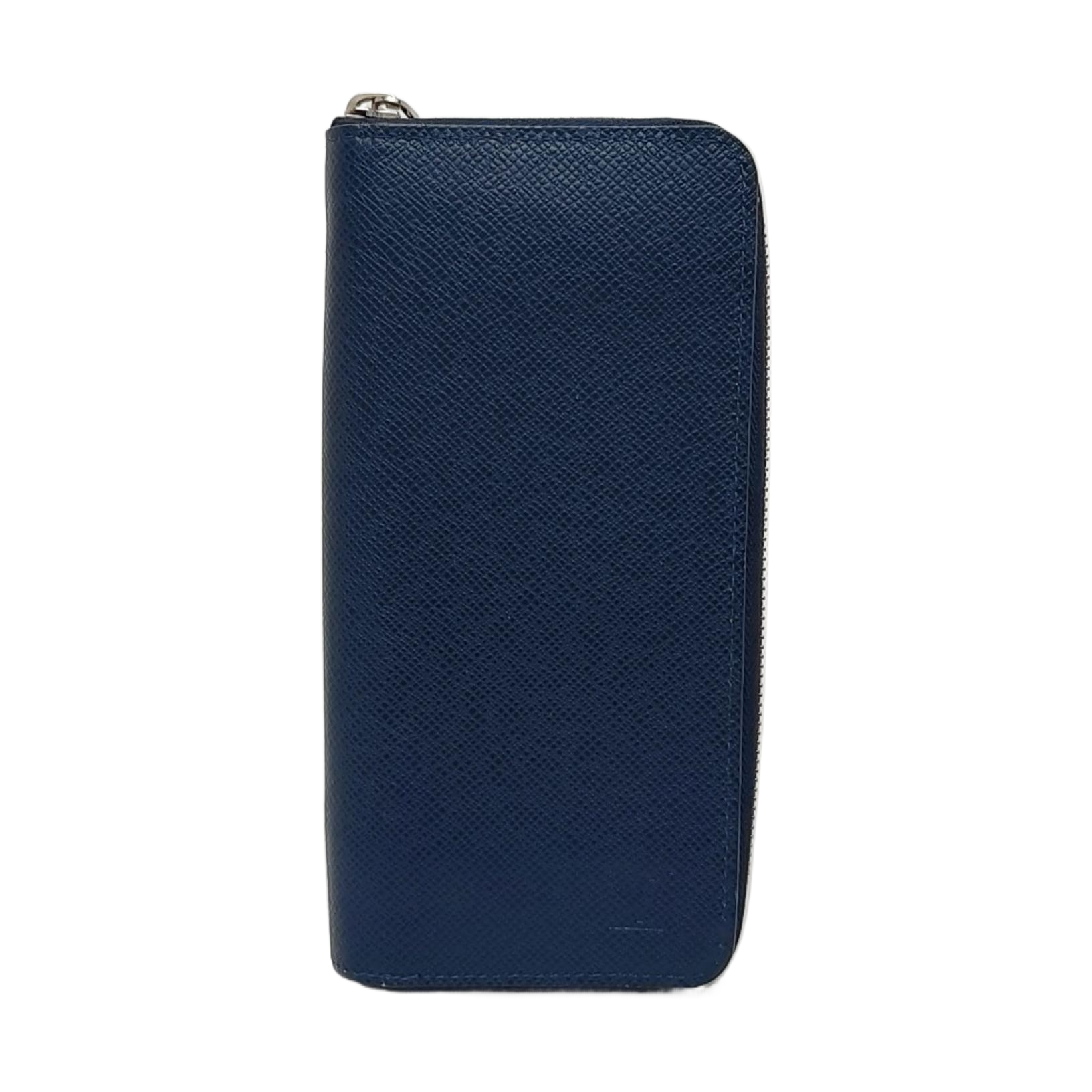 ZIPPY Calfskin Blue Wallet