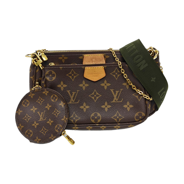 MULTI Monogram Coated Canvas Brown