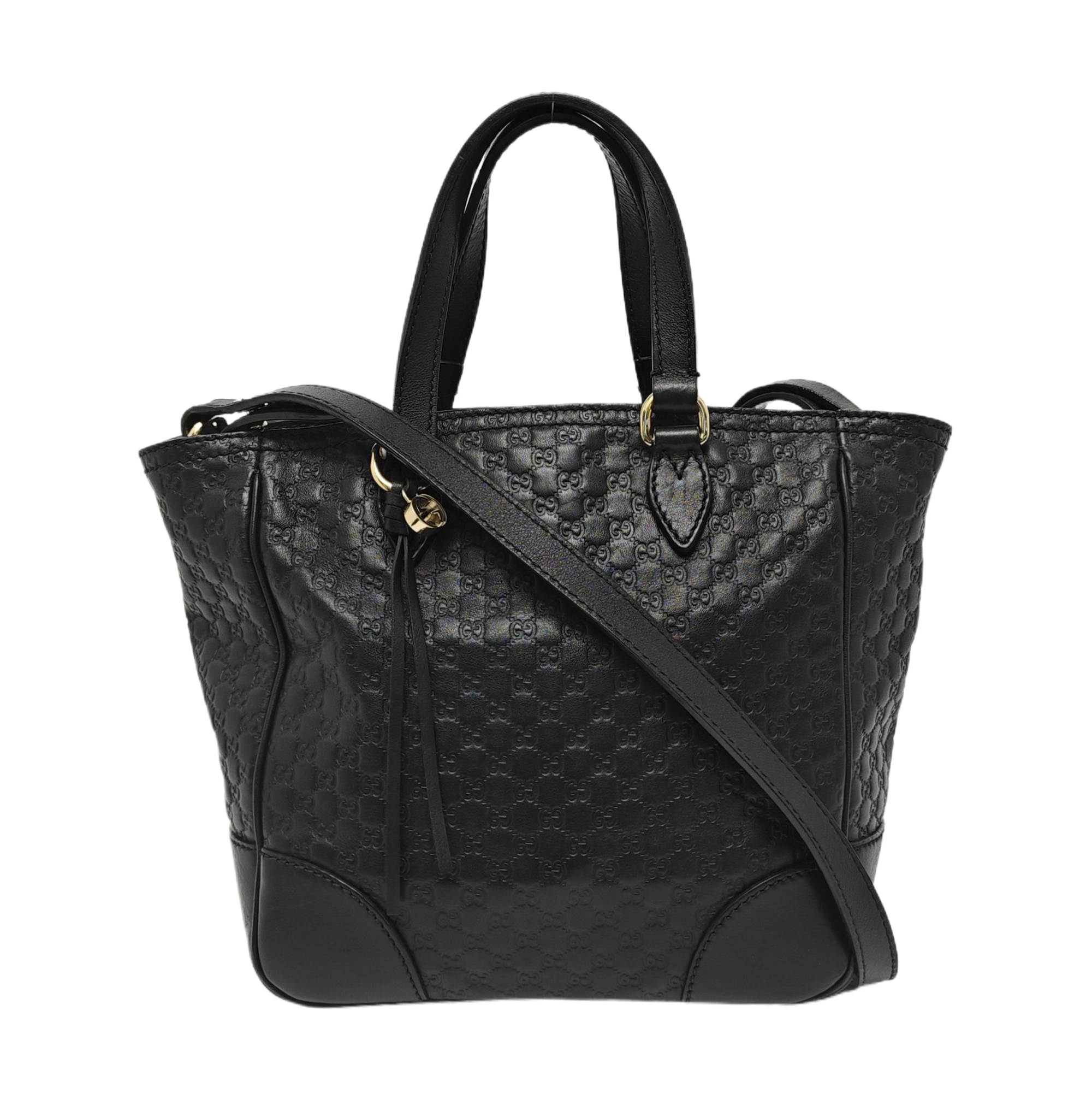 Bree Monogram Calfskin Black