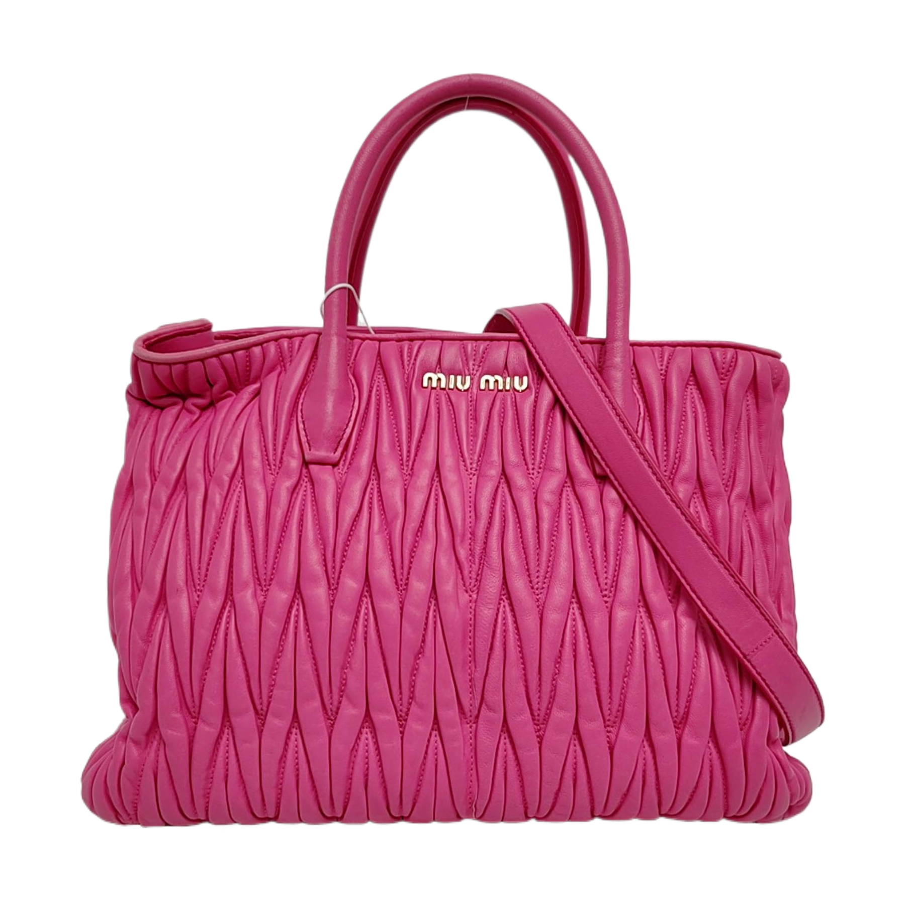 Avenue Quilted Lambskin Pink