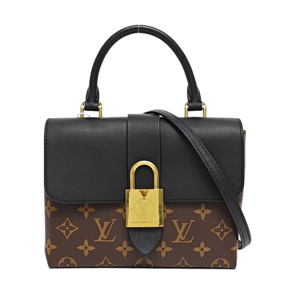 Authenticated pre-owned  LOCKY BB Monogram Coated Canvas Brown - Shoulder Bag at Looply