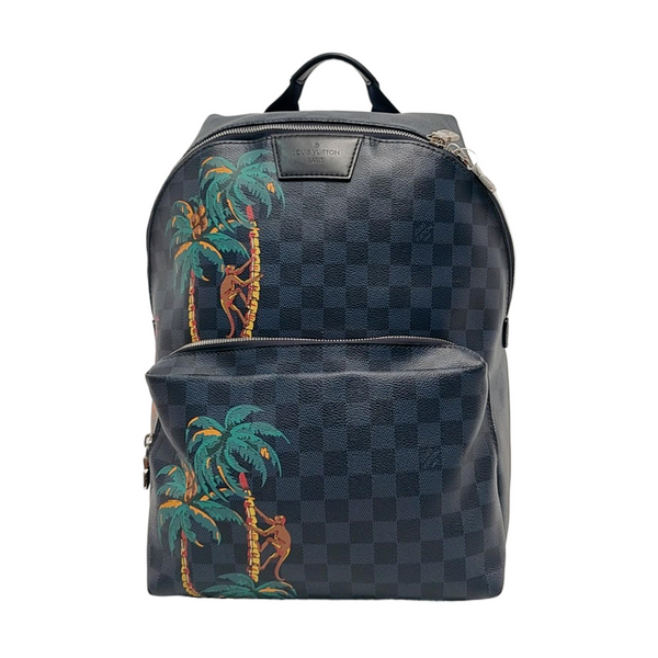 APOLLO Damier Coated Canvas Blue