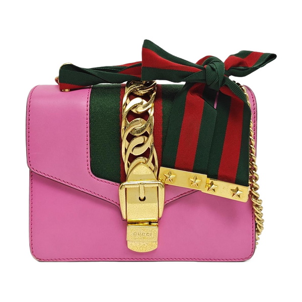 Sylvie Mini Calfskin Pink