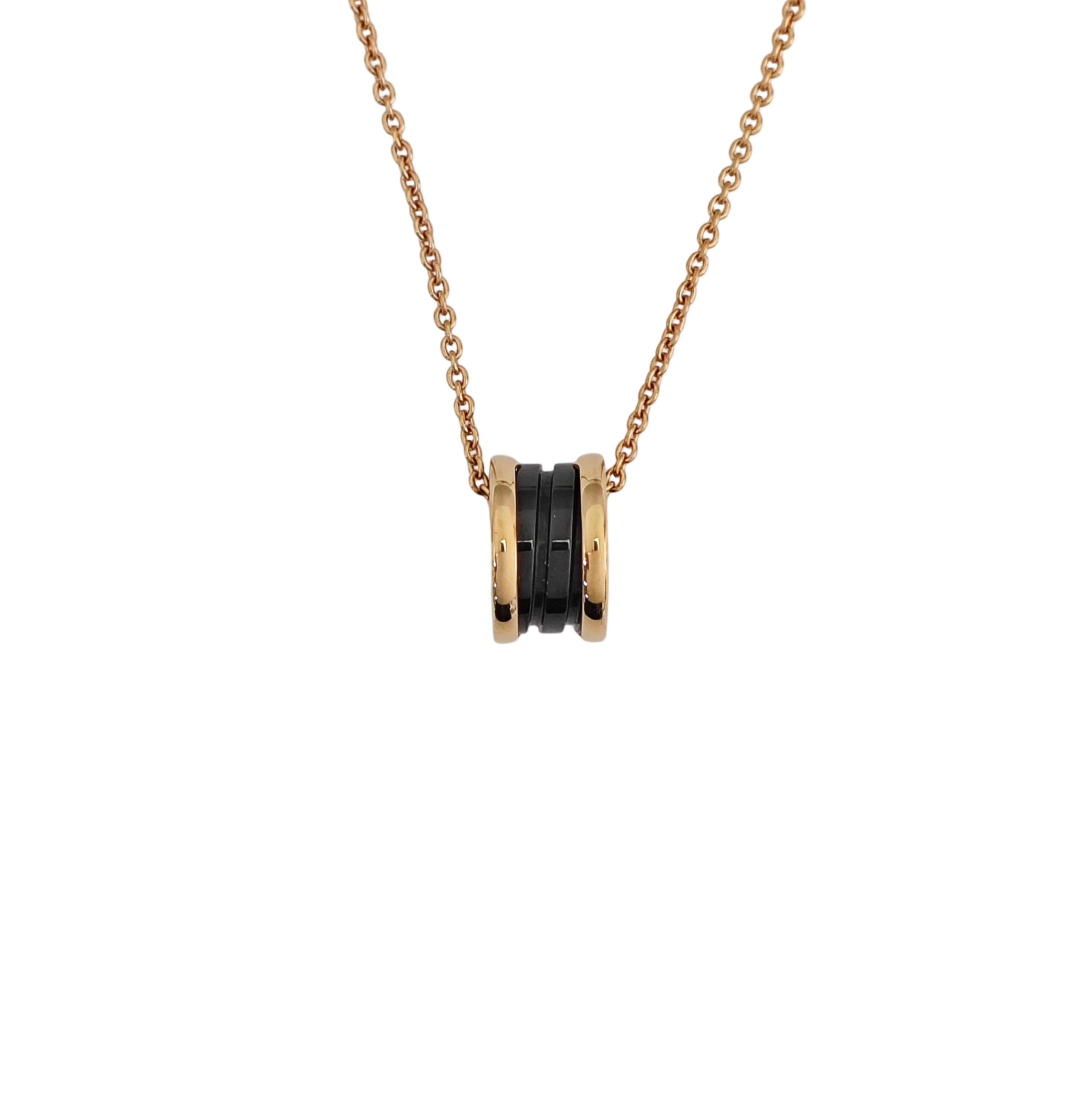 B.ZERO1 18k Rose Gold Necklace