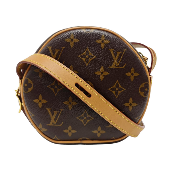 BOITE CHAPEAU PM Monogram Coated Canvas Brown