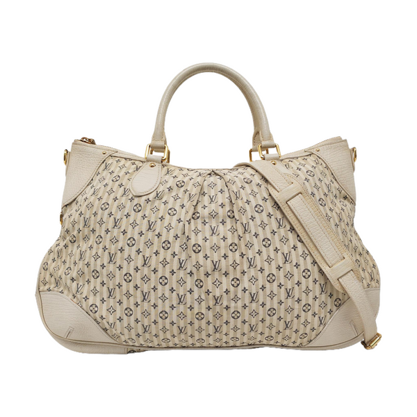 CROISETTE SAC MARINA Monogram Canvas White