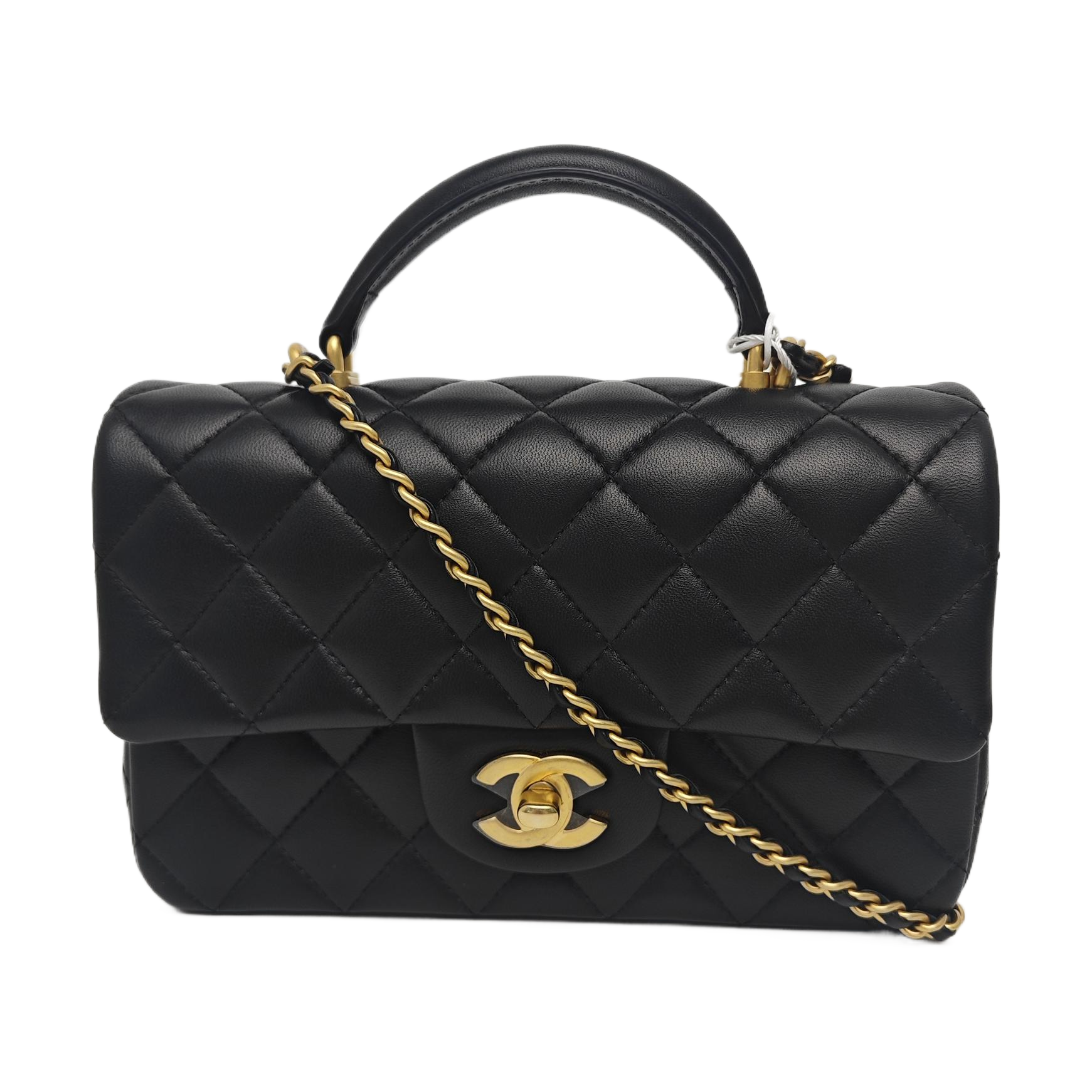 CLASSIC FLAP Mini Quilted Calfskin Black