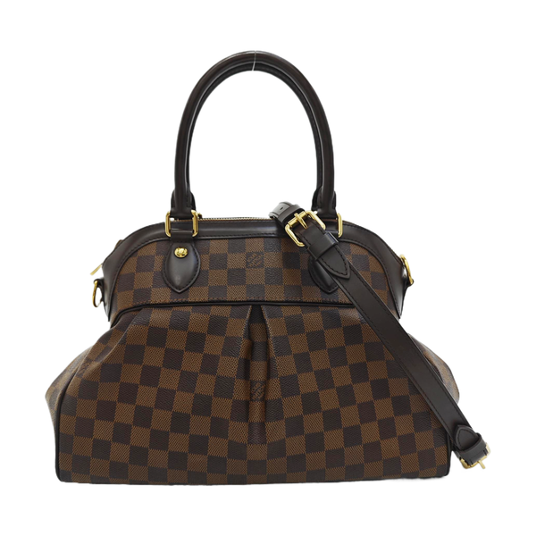 TREVI PM Damier Ebene Coated Canvas Brown