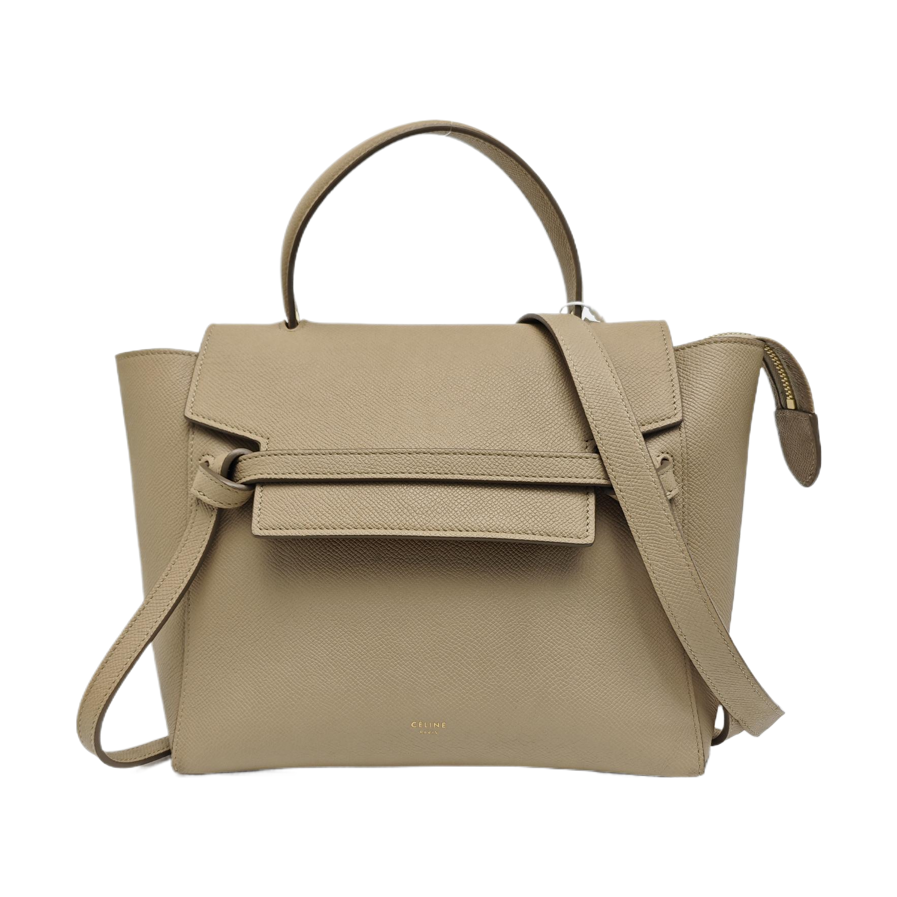 BELT Micro Calfskin Beige