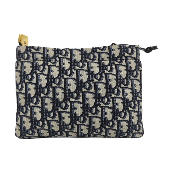 Travel Kit Oblique Canvas Blue