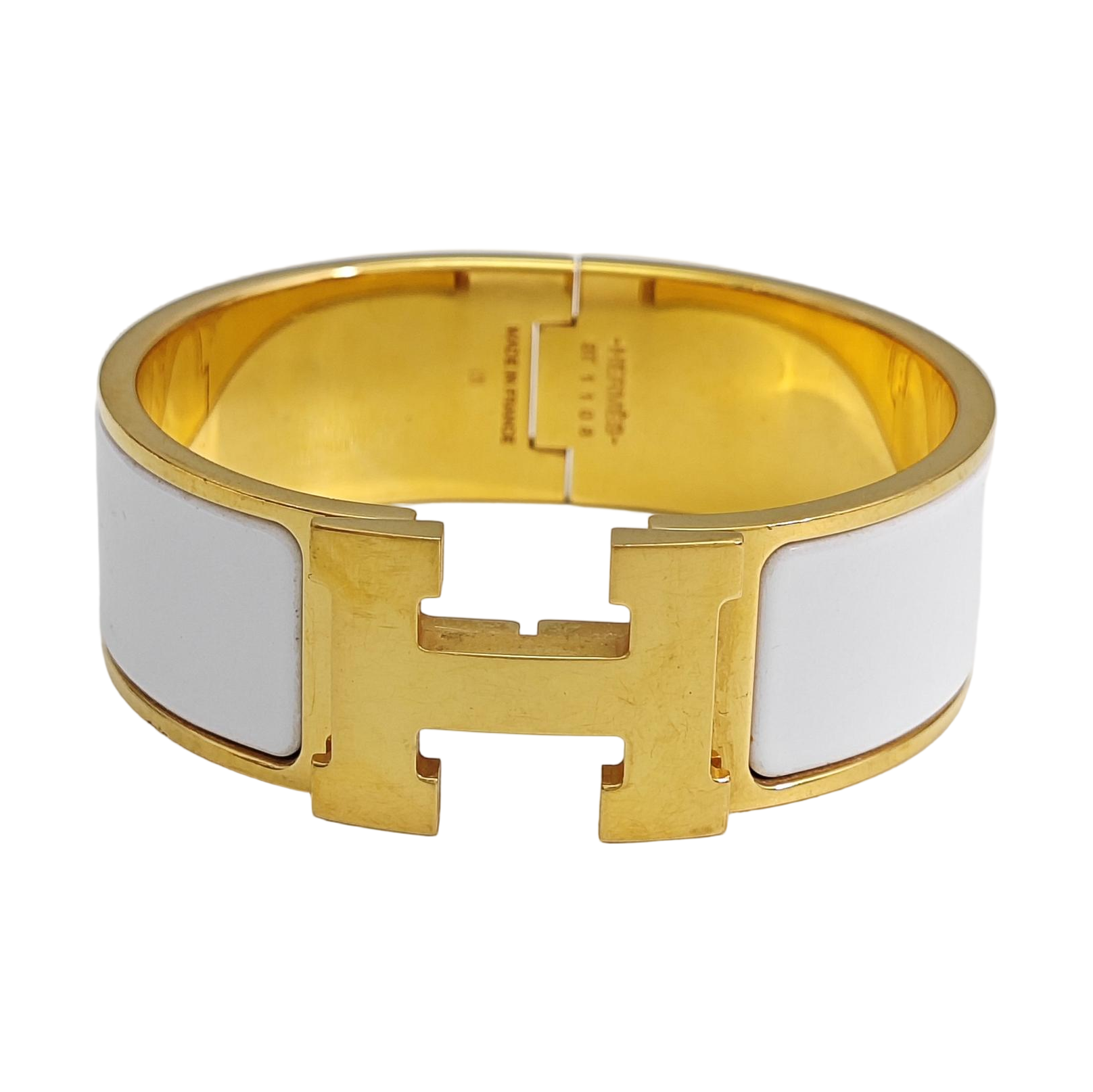 Clic Clac H Metal Gold Bangle
