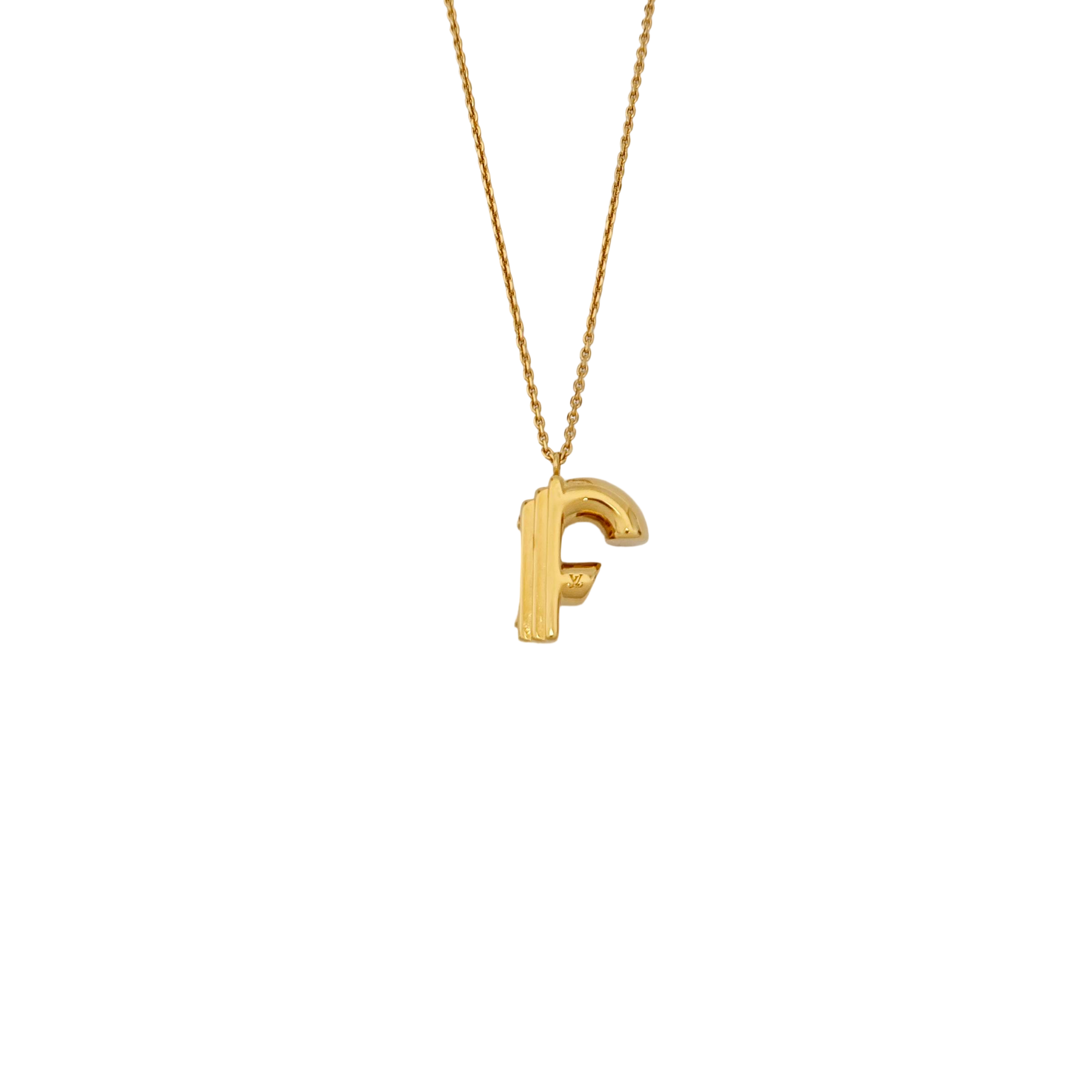 LV &amp; ME Metal Gold Necklace