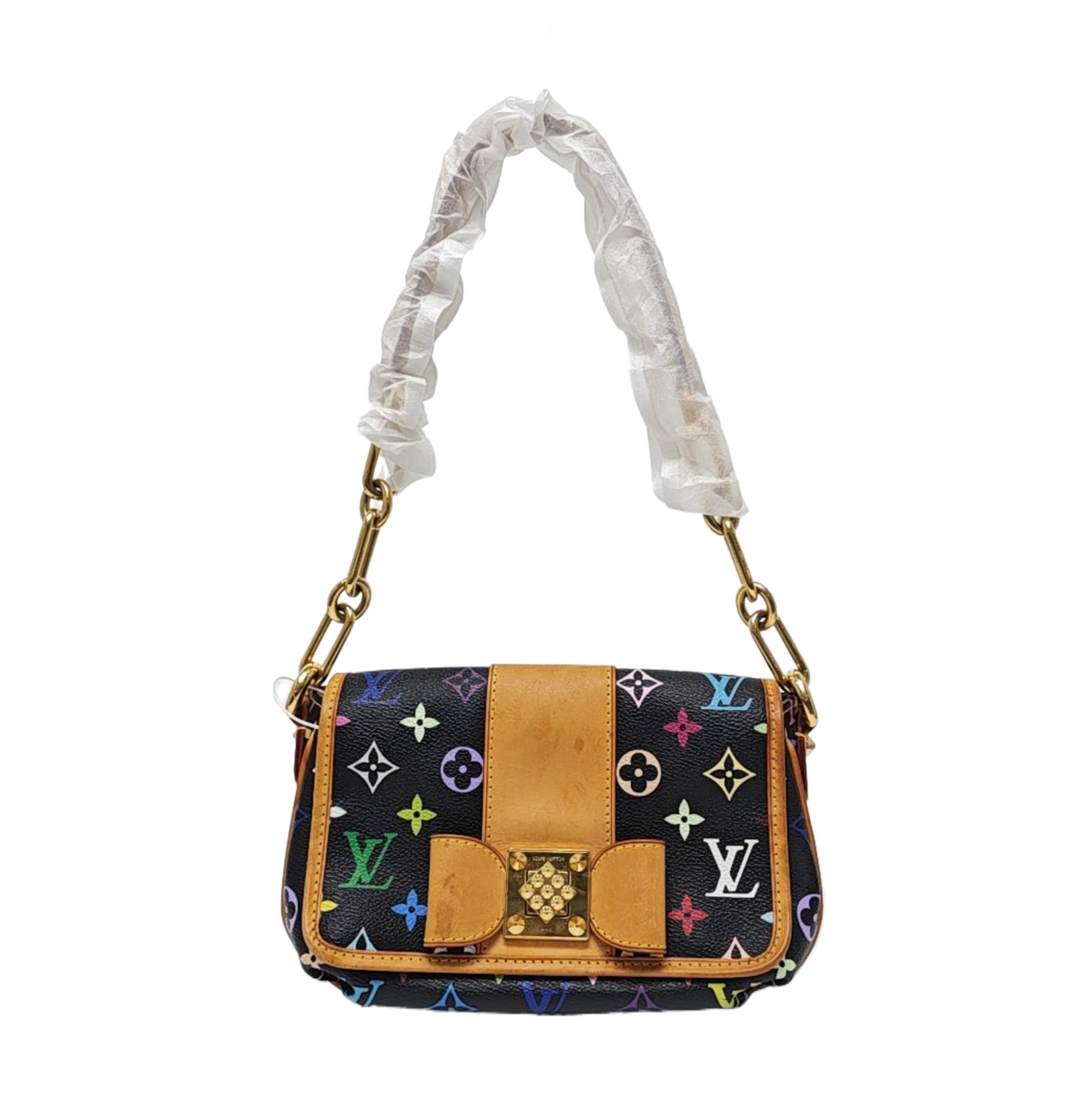 LV × TM ANNIE Monogram Coated Canvas Black