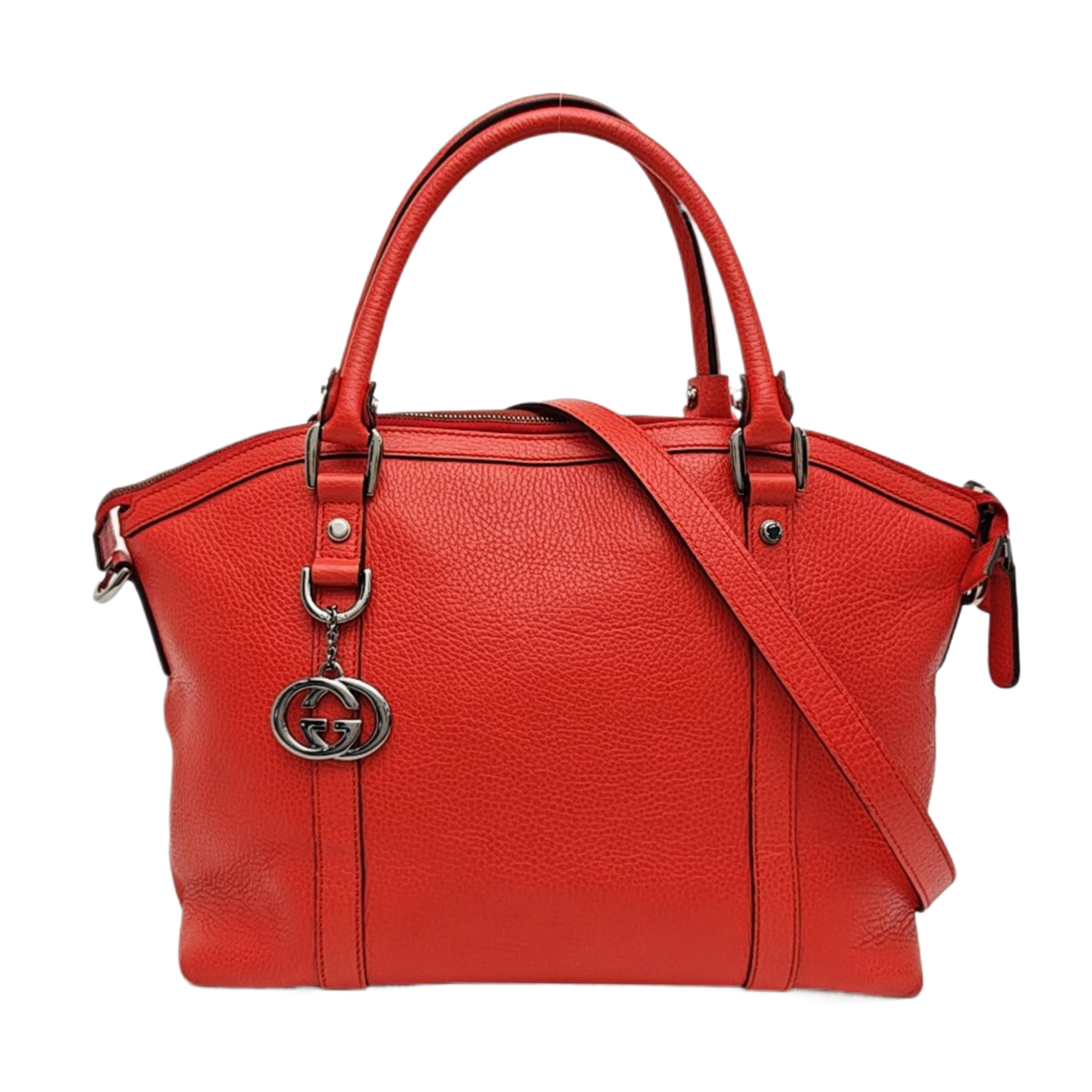 Microguccissima Calfskin Red