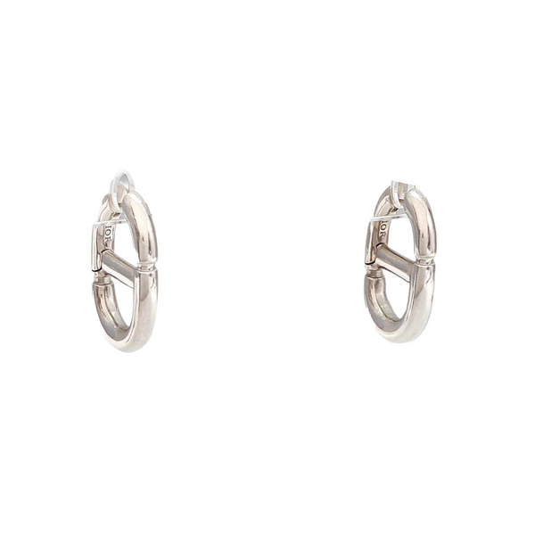 Metal Silver Stud Earrings