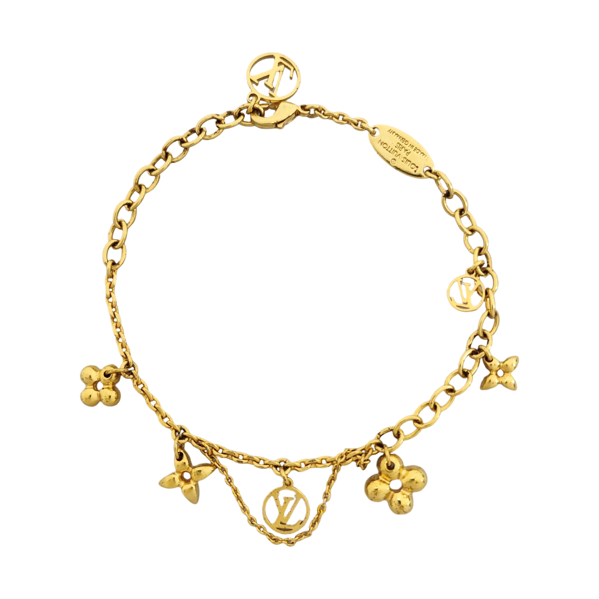 BLOOMING Metal Gold Bracelet