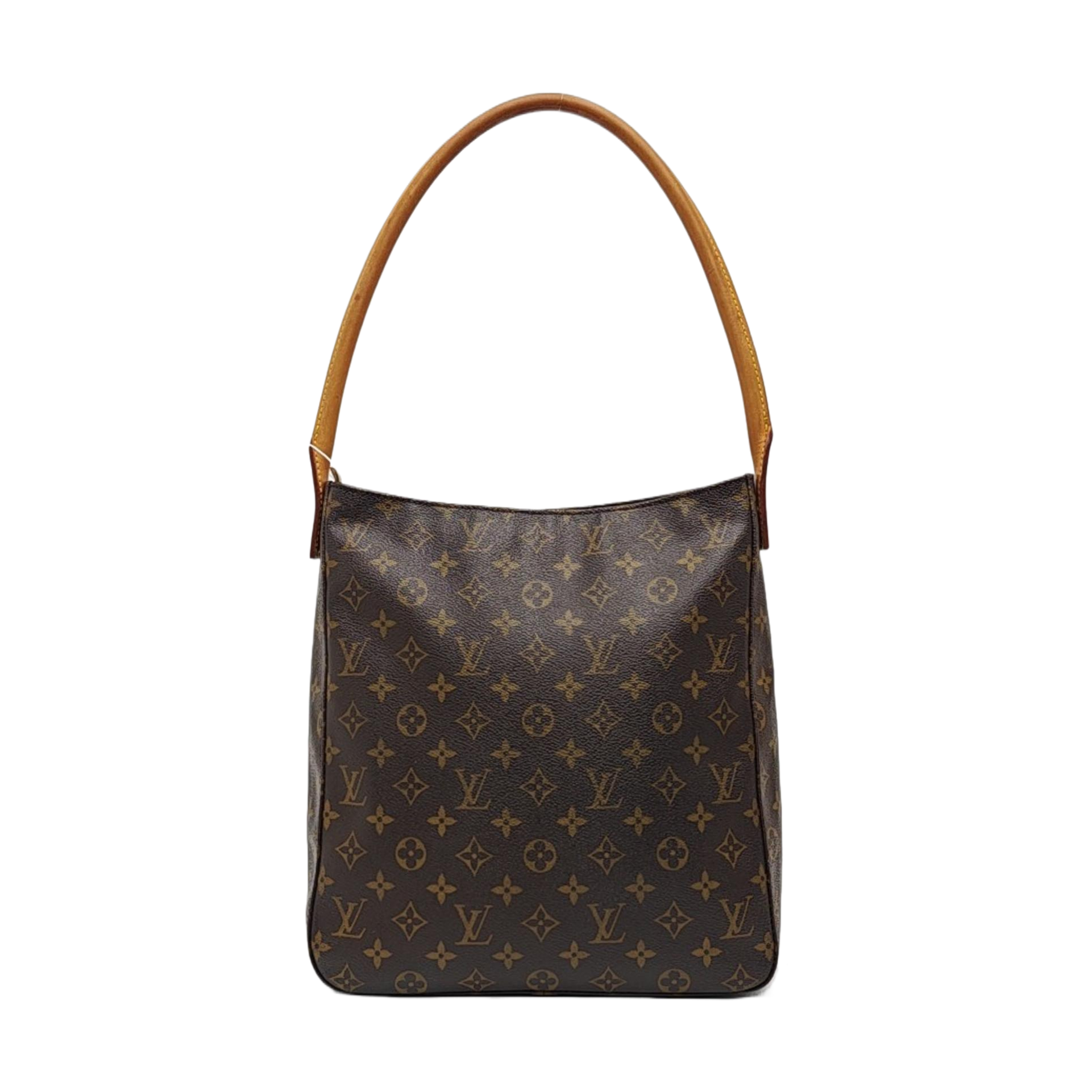 LOOPING GM Monogram Coated Canvas Brown