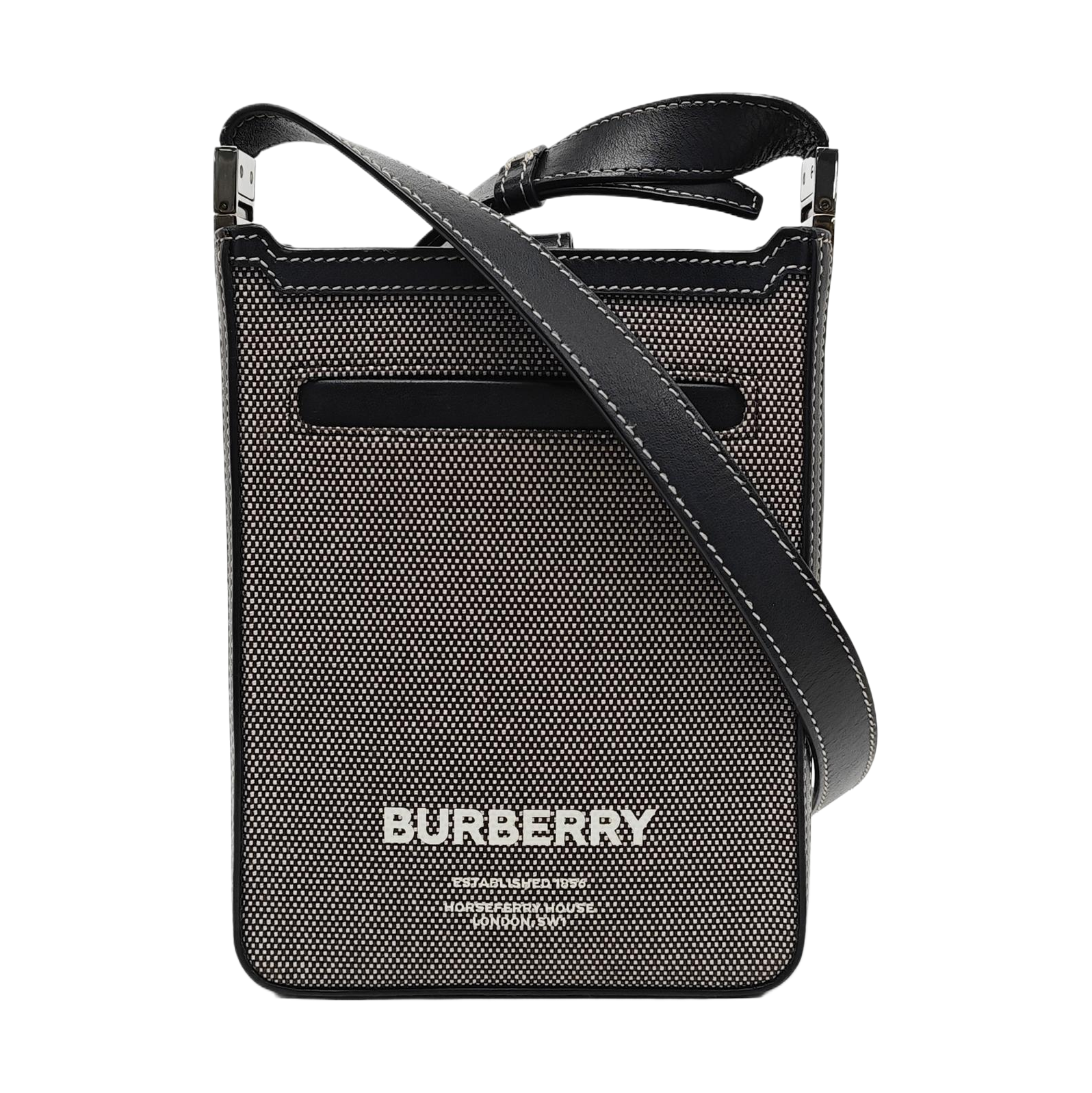 Canvas Shoulder Bag Mini Gray
