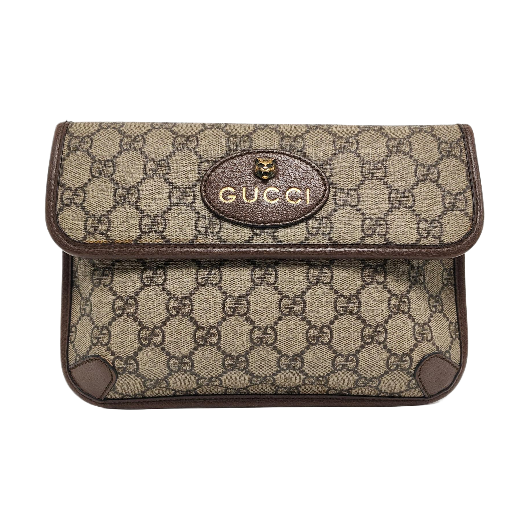 Neo Vintage Monogram Coated Canvas Beige