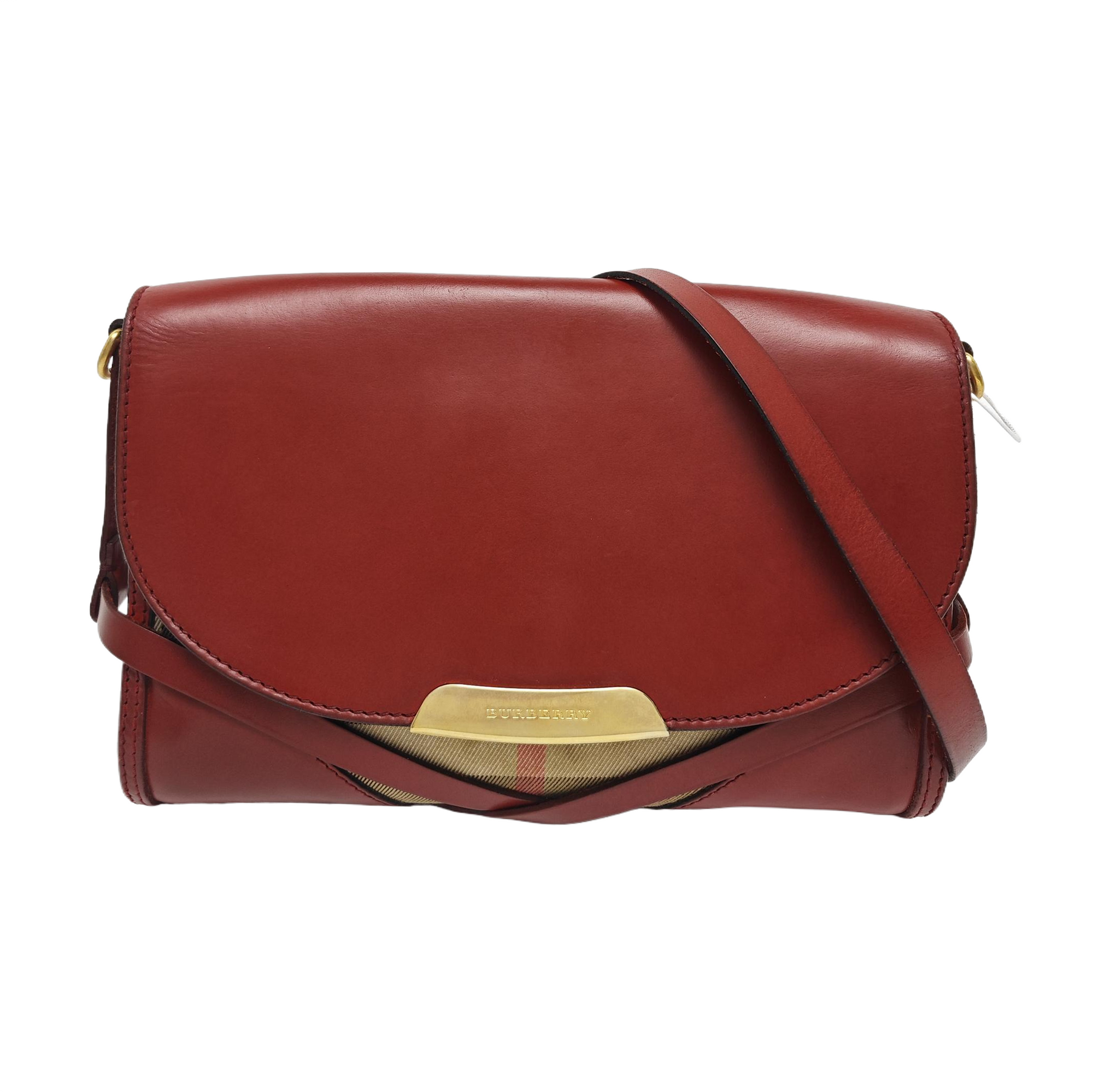 Abbott Medium Calfskin Red