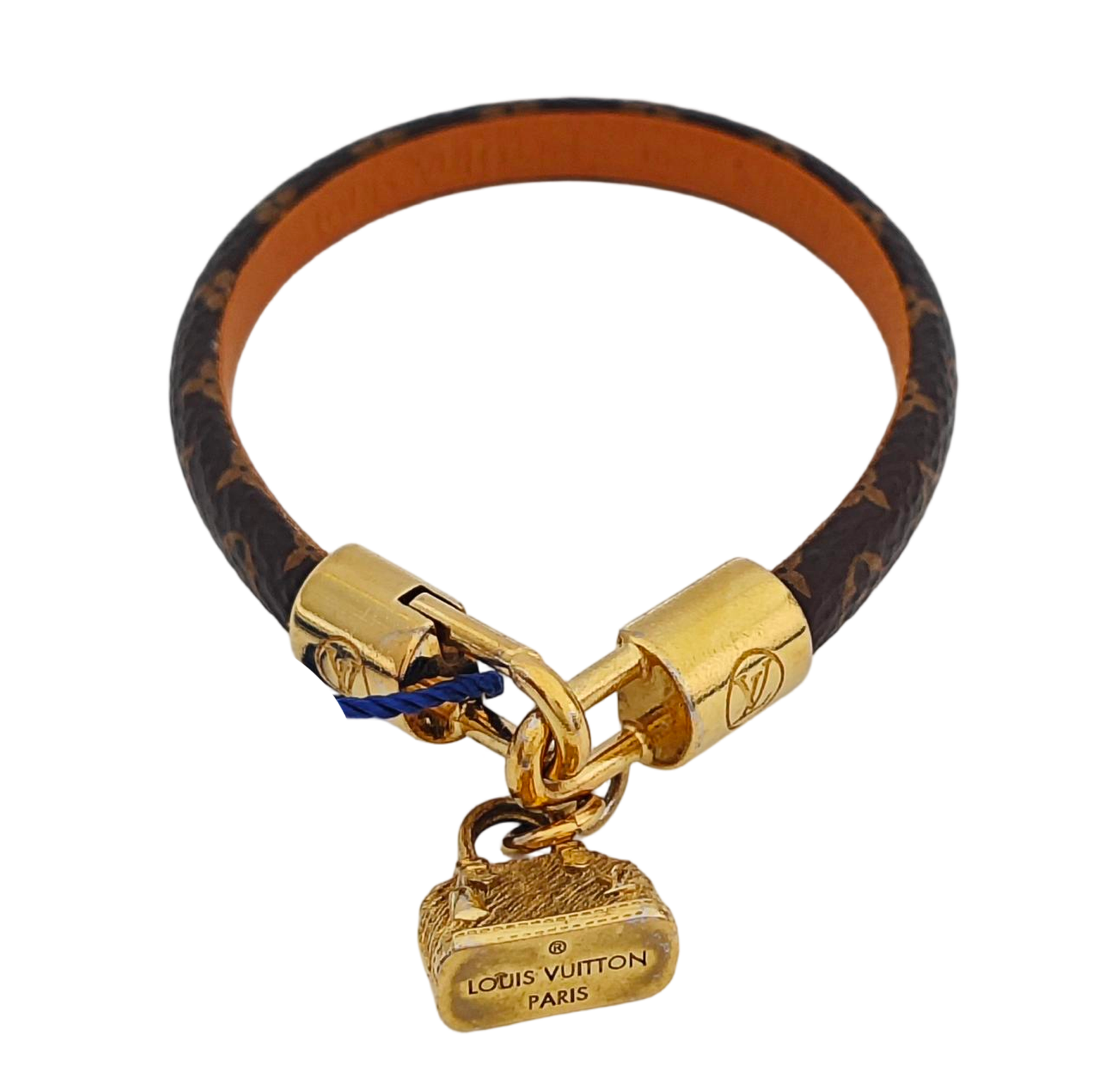 Brazalete ALMA de cuero marrón