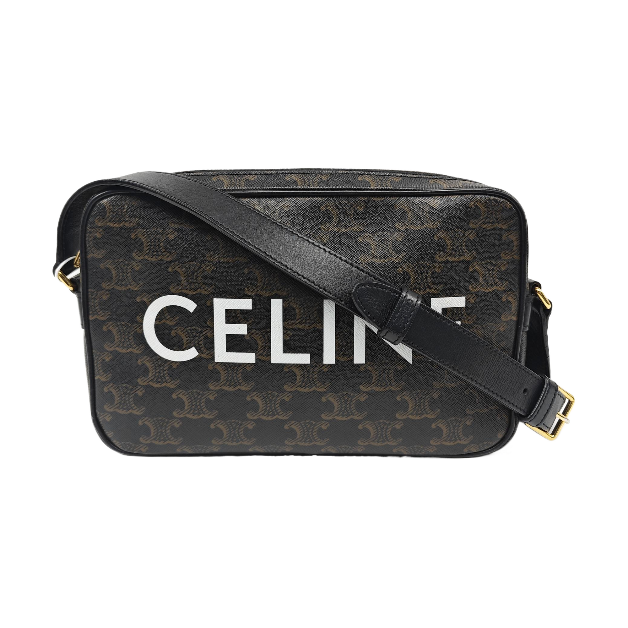 TRIOMPHE Medium Coated Canvas Black