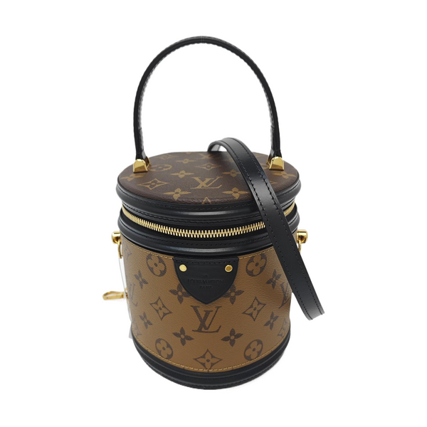 CANNES PM Monogram Coated Canvas Brown
