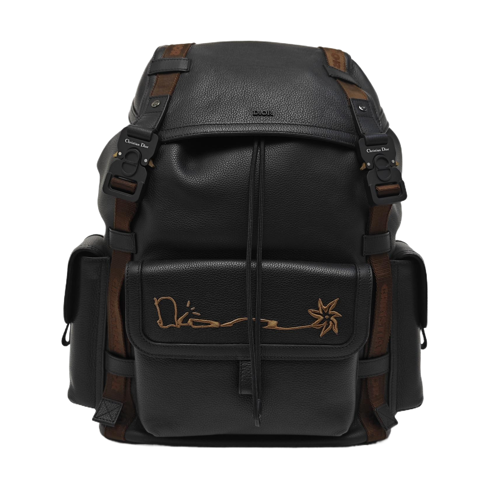 Calfskin Backpack Black