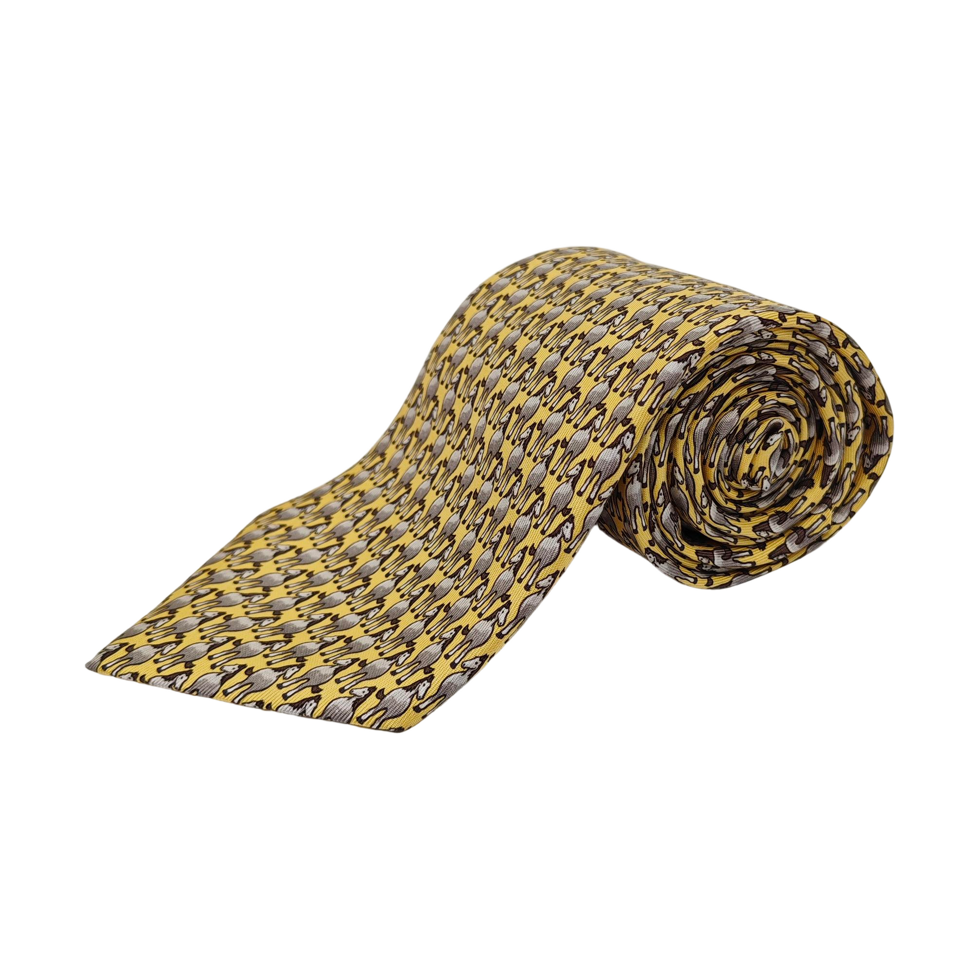 Mulberry Silk Tie Yellow