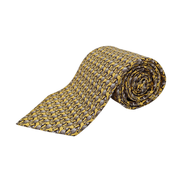 Mulberry Silk Tie Yellow
