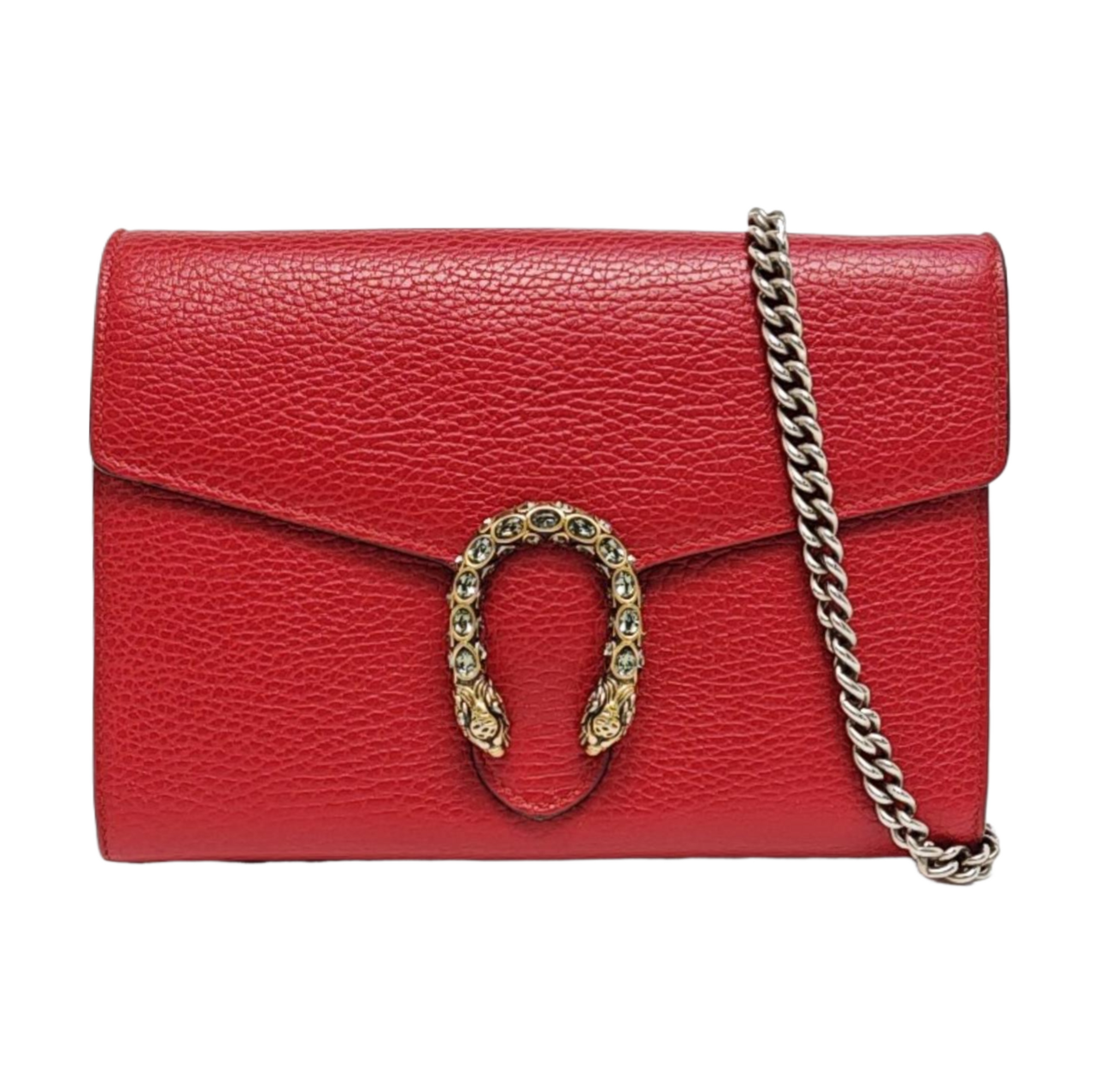 Authenticated pre-owned  Dionysus Mini Calfskin Red - Shoulder Bag at Looply