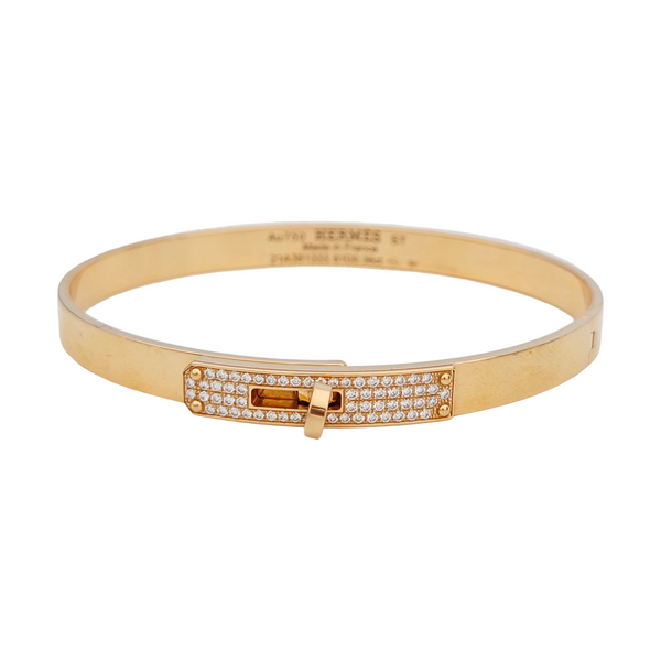 Kelly 18k Rose Gold Bangle