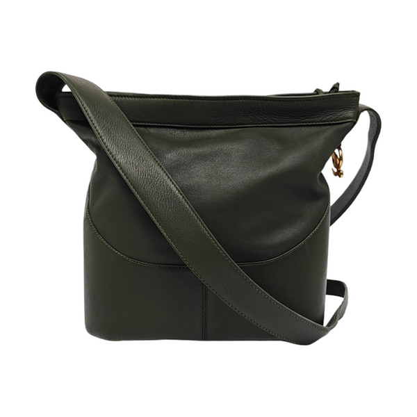 Large Calfskin Green