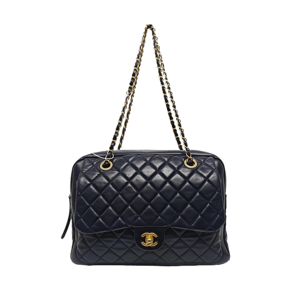 Quilted Lambskin Blue