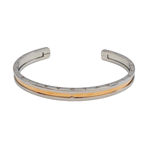 B.ZERO1 Stainless Steel Silver Bangle