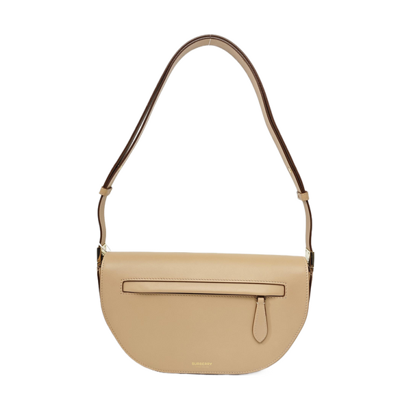 Olympia Small Calfskin Beige