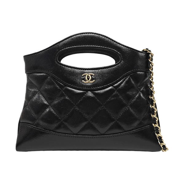 CHANEL 31 Quilted Lambskin Black