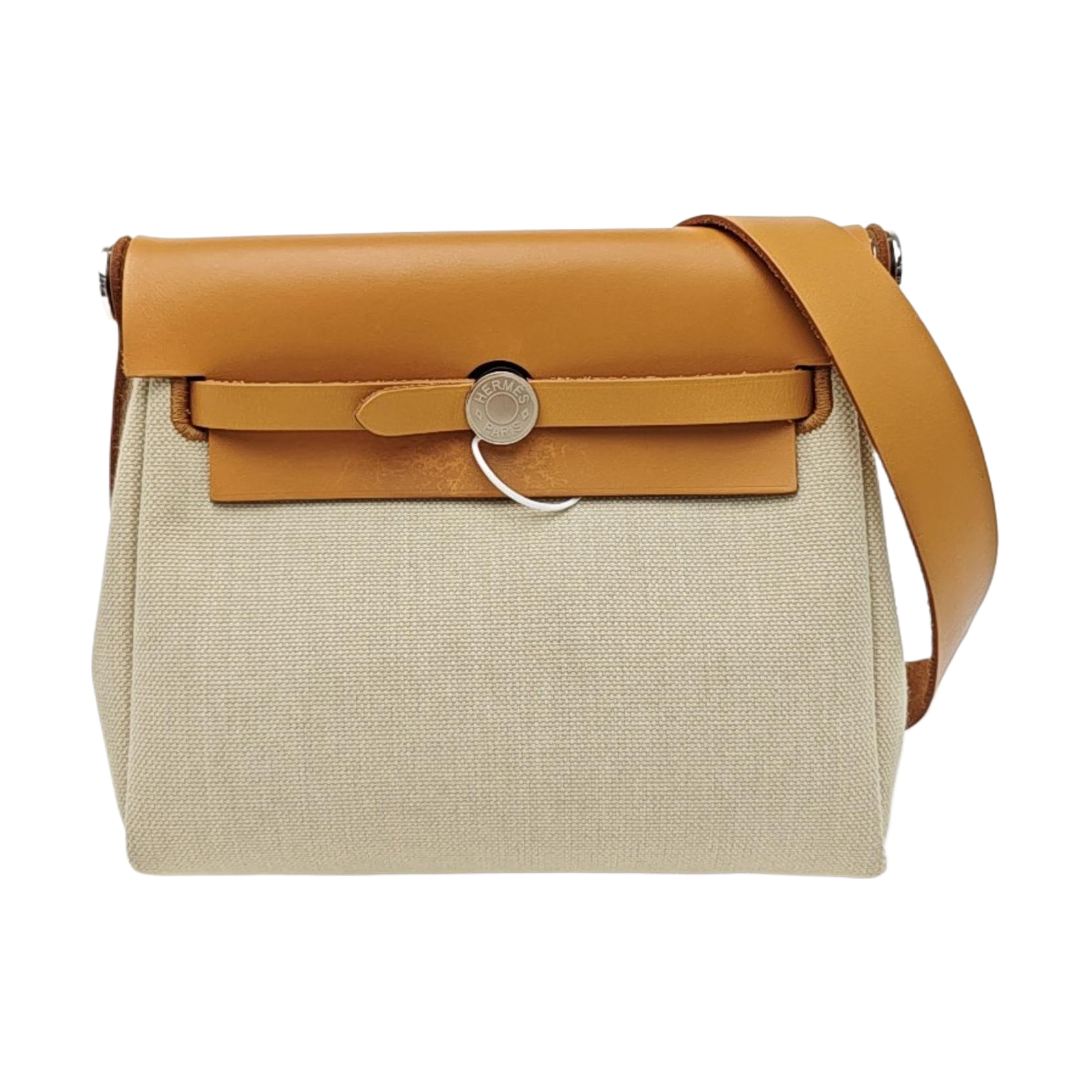 Bolso Herbag Mini Canvas Beige