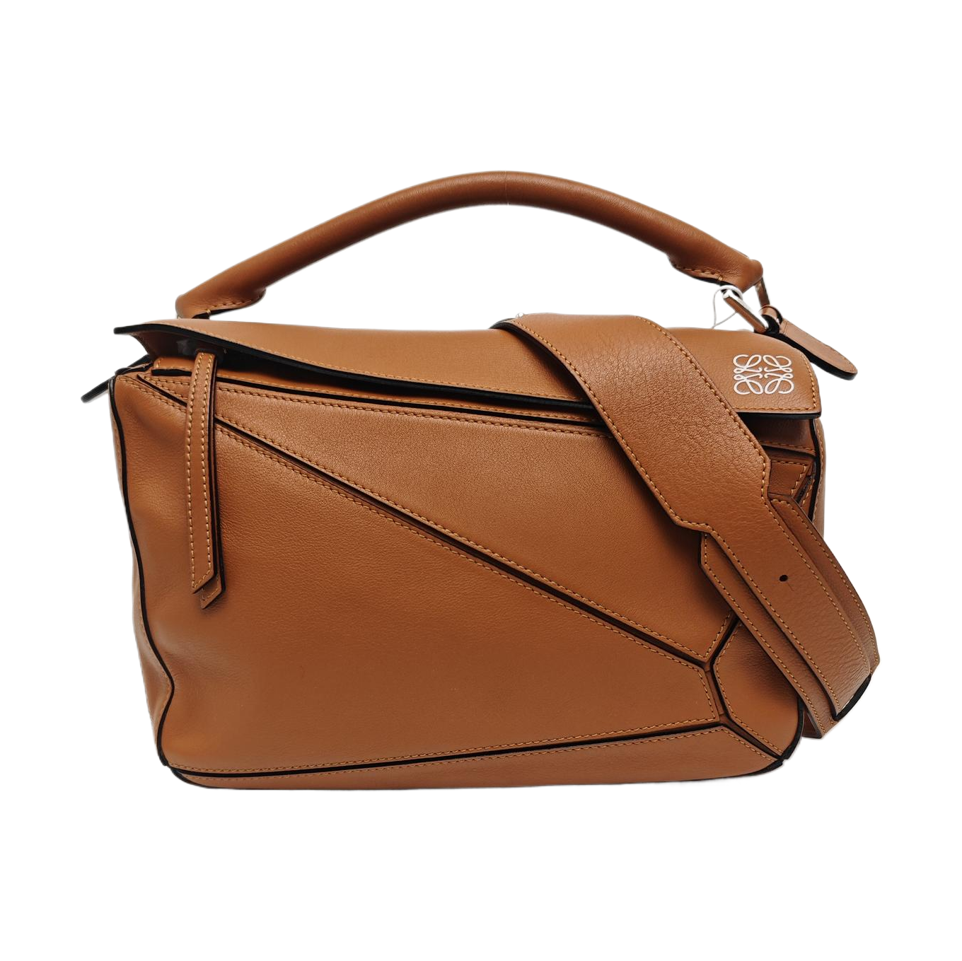 Puzzle Medium Calfskin Brown