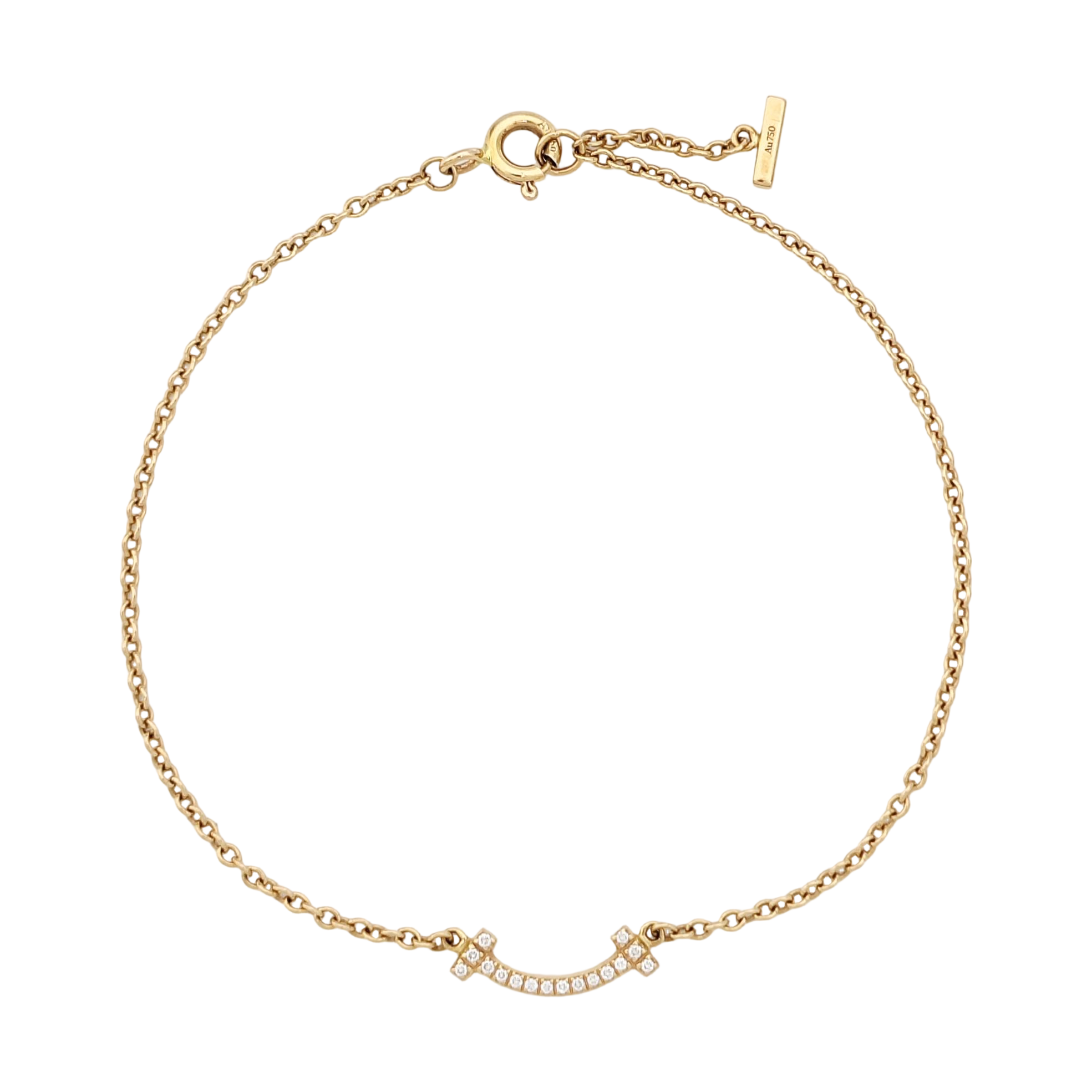 Tiffany T 18k Rose Gold Bracelet