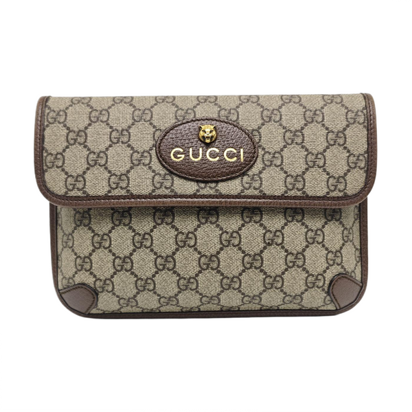 Neo Vintage Monogram Coated Canvas Beige
