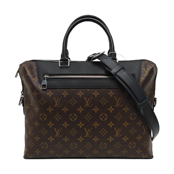 PORTE-DOCUMENTS Monogram Coated Canvas Brown