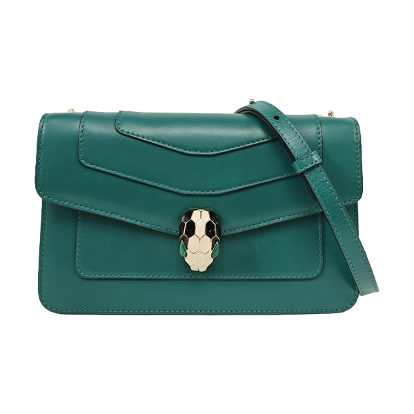 SERPENTI FOREVER Small Calfskin Green