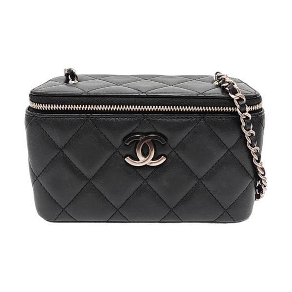 Quilted Lambskin Black