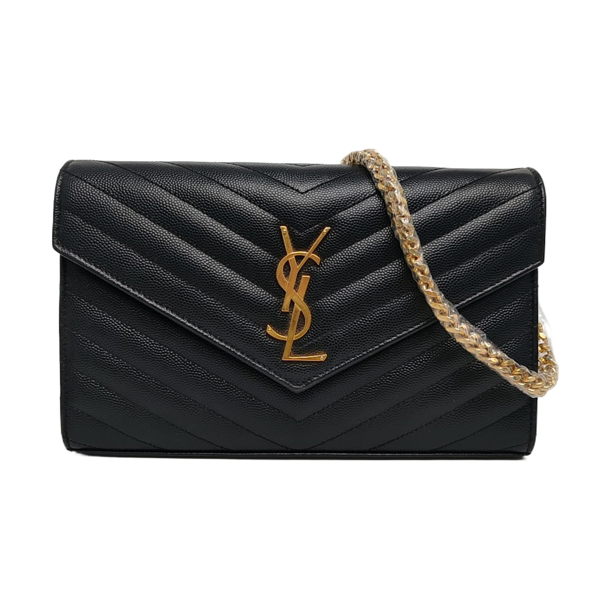 MONOGRAM Medium Quilted Calfskin Black