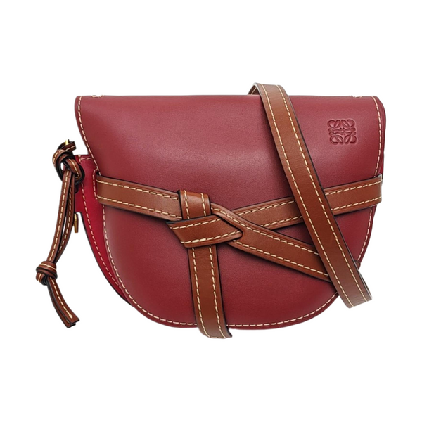 Gate Small Calfskin Red
