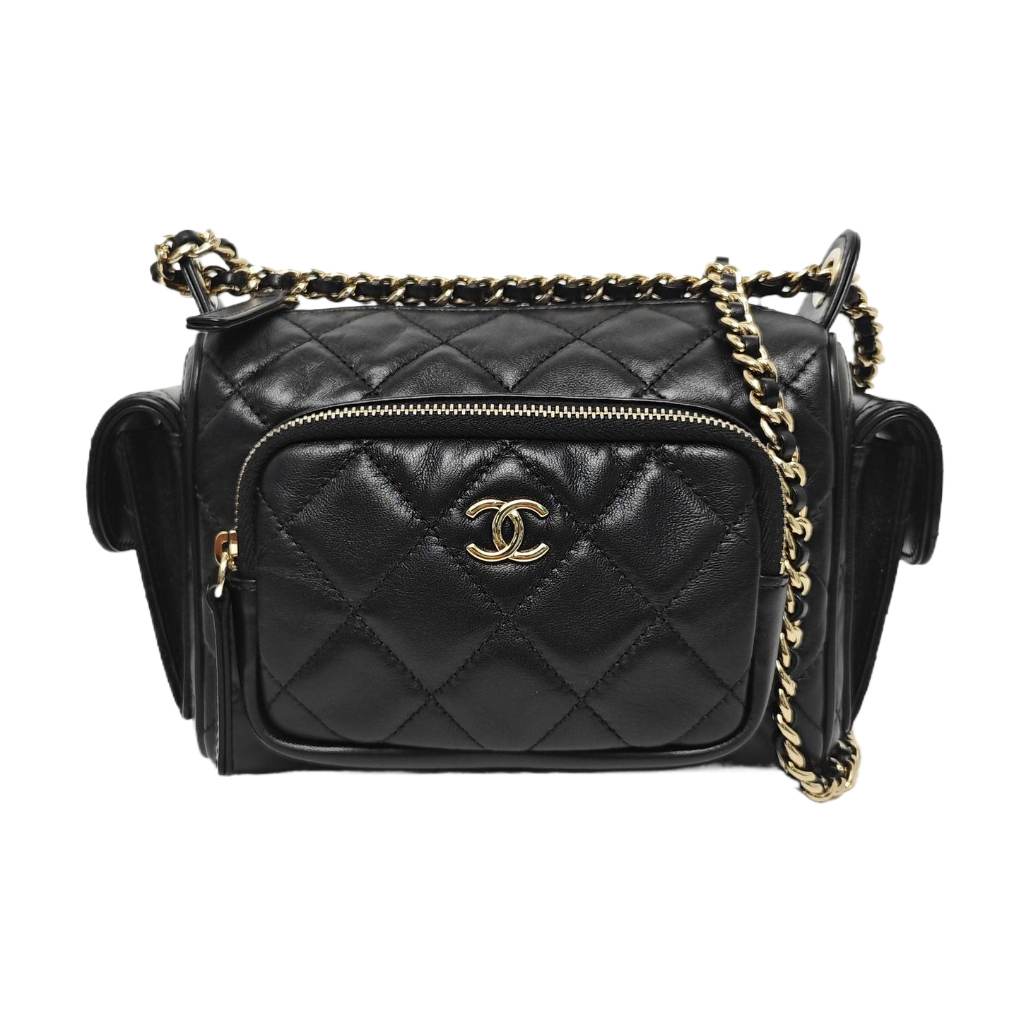 Quilted Lambskin Black