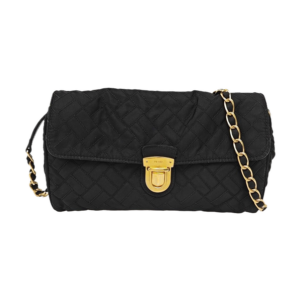 Easy Quilted Nylon Black