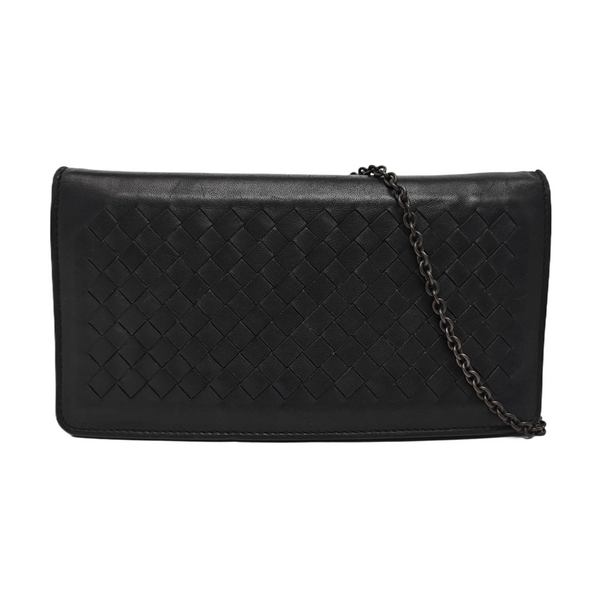 Lambskin Shoulder Bag Black